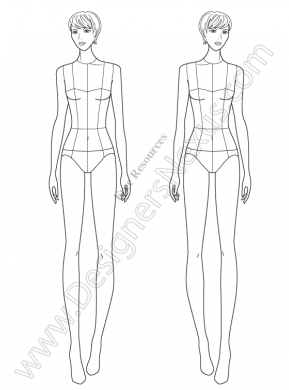 fashion illustrator templates