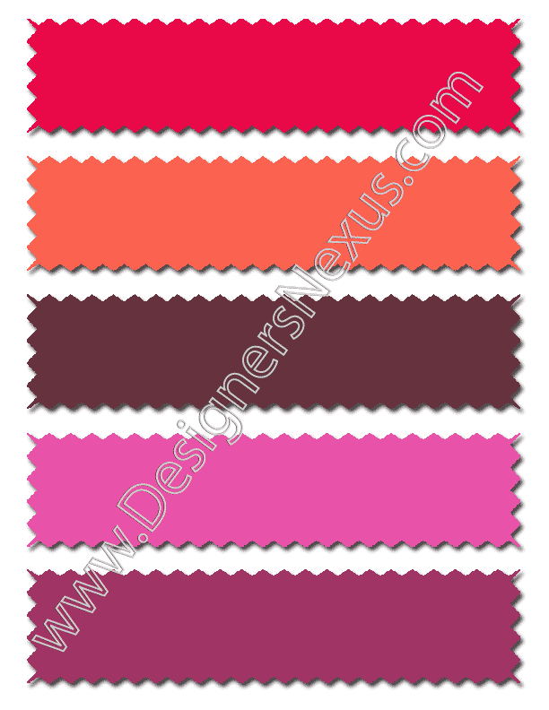 002- fashion design textile color-ways palette