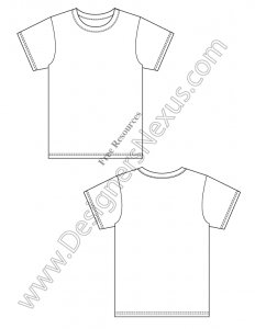 002-free-blank-t-shirt-design-template-vector-sketch-preview