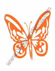 002 vector graphic download buttlerfly stencil design