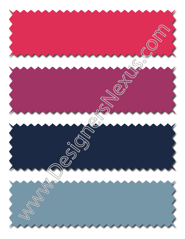 004- Apparel textile design color combination theme