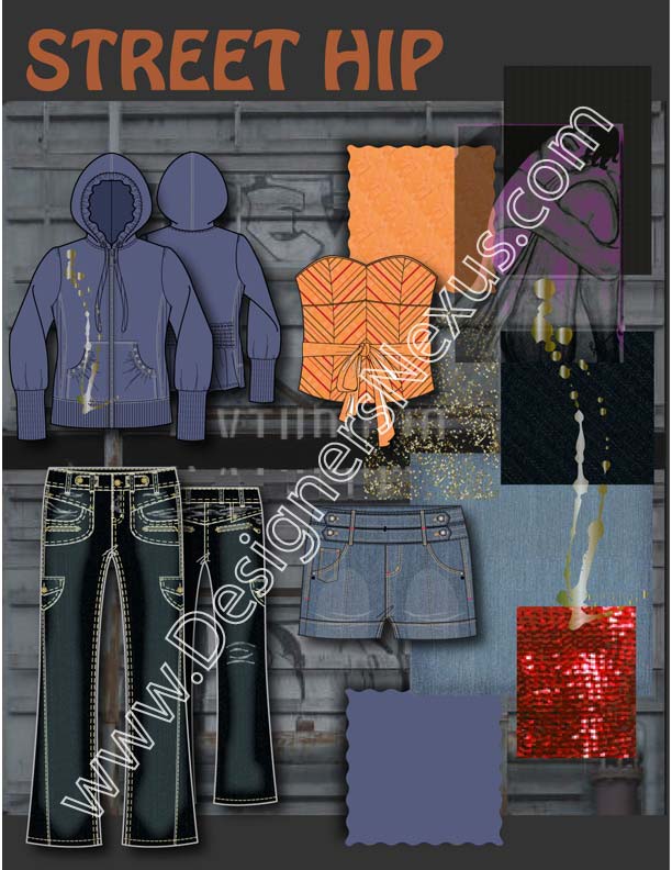 004 fashion design portfolio sample layout