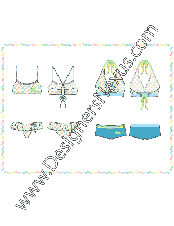 005-Fashin-Design-Portfolio-CAD-Presentation-girls-swimwear