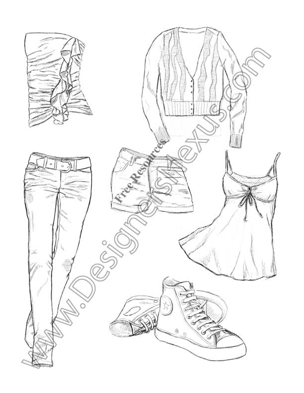 005-Fashion-design-sketch-apparel-drawing-by-hand