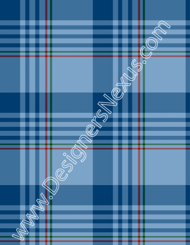 005- seamless textile pattern vector swatch 4 color plaid blue