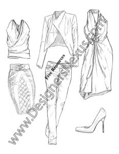 007-Freehand-fashion-sketch-apparel-designs