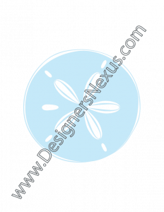 008- free vector graphic sand-dollar clip-art