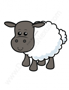 009-cute-sheep-lamb-free-vector-graphic