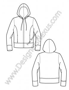 Free Knitwear Illustrator Flat Sketches: Knits & Sweater Flat Drawings