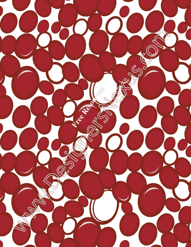 011- seamless textile pattern fabric repeat red