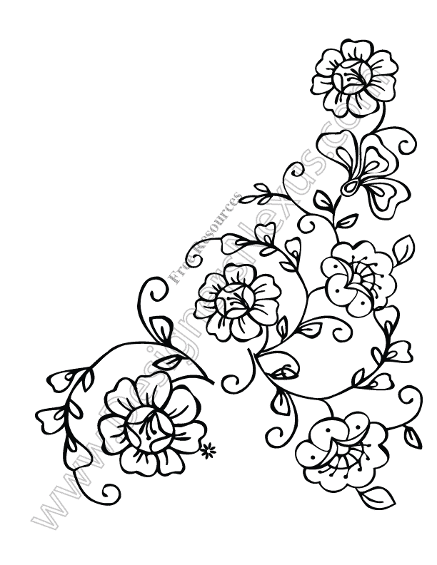 Free Free 102 Flower Corner Border Svg SVG PNG EPS DXF File