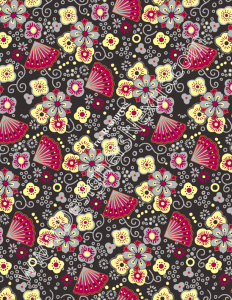 015- seamless textile print pattern swatch