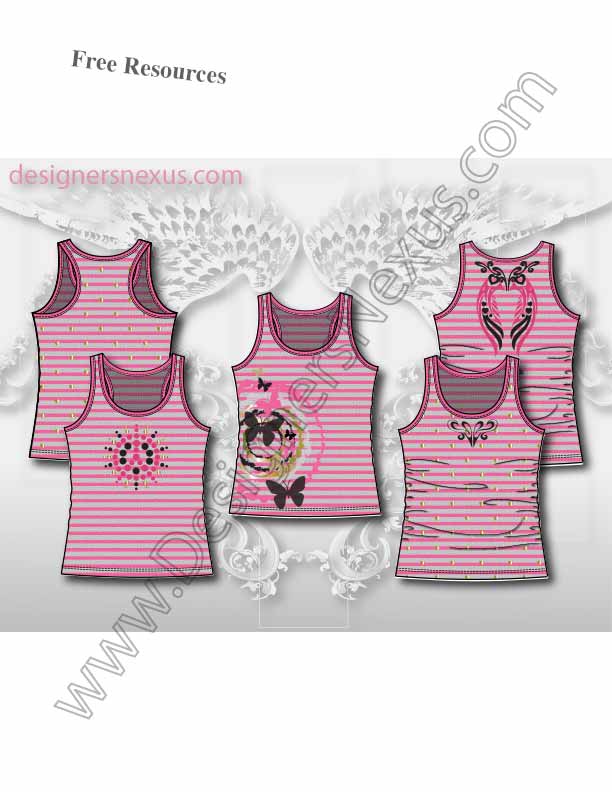 020-Fashion-illustration-knit-tanktop-CADs