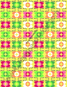 033- apple geo print seamless digital pattern preview