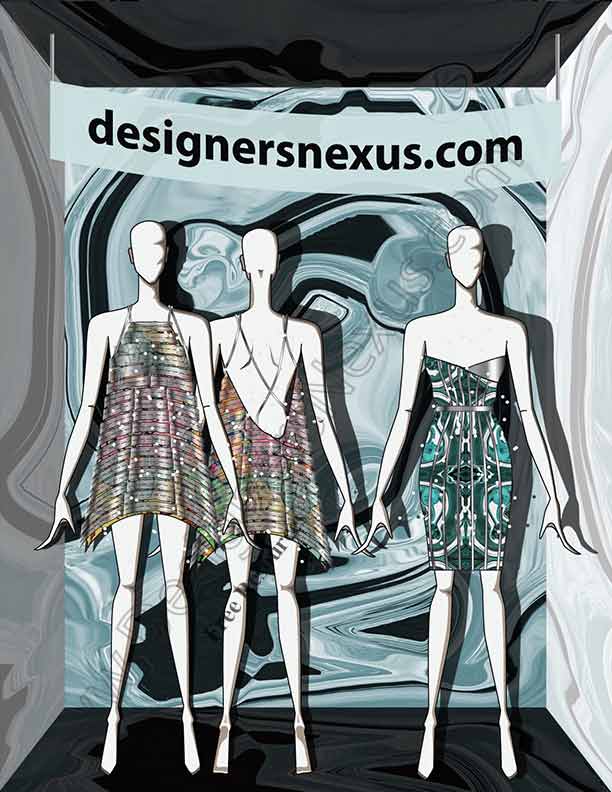 V33 Digital Fashion Illustration Fashion Figure Drawing - Designers Nexus