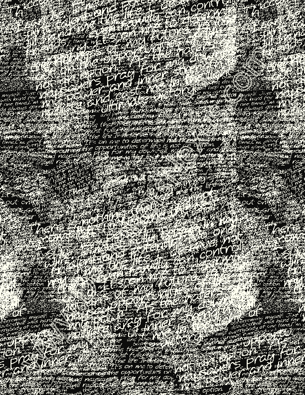 060- handwriting print seamless digital fabric pattern