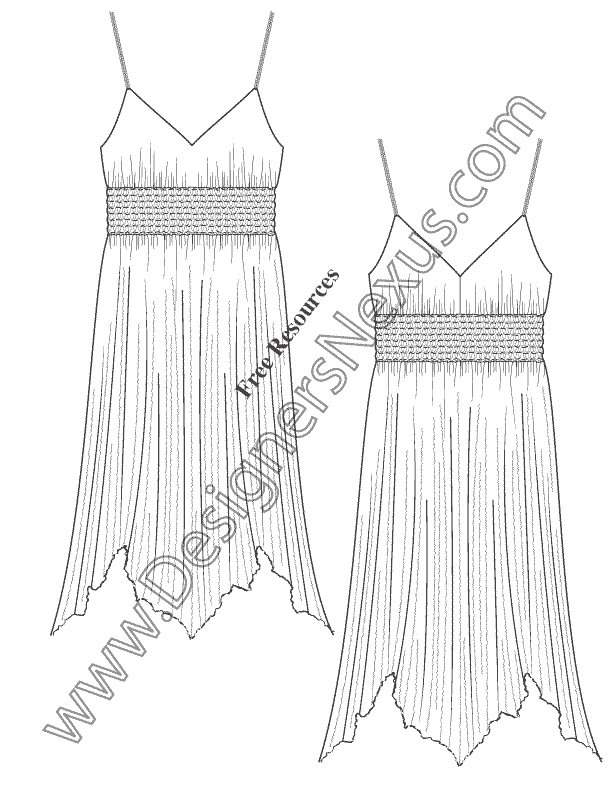 Free Fashion Downloads Illustrator Dress Flat Sketches Free short dress stock vectors stockunlimited. illustrator dress flat sketches