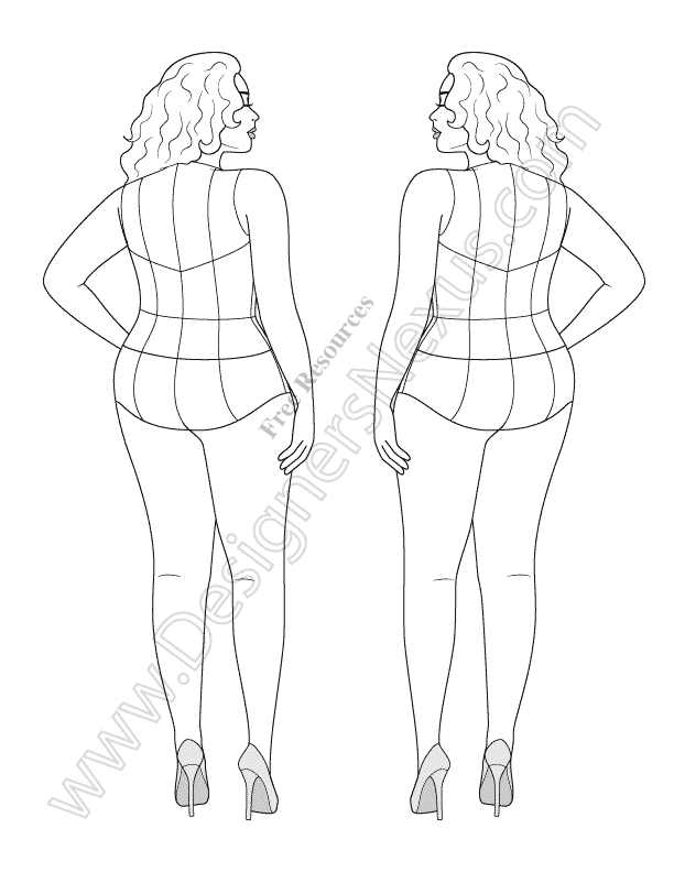 Free Printable Croquis