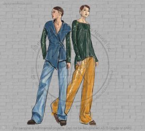 Fashion Sketches- Illustration 081 preview image
