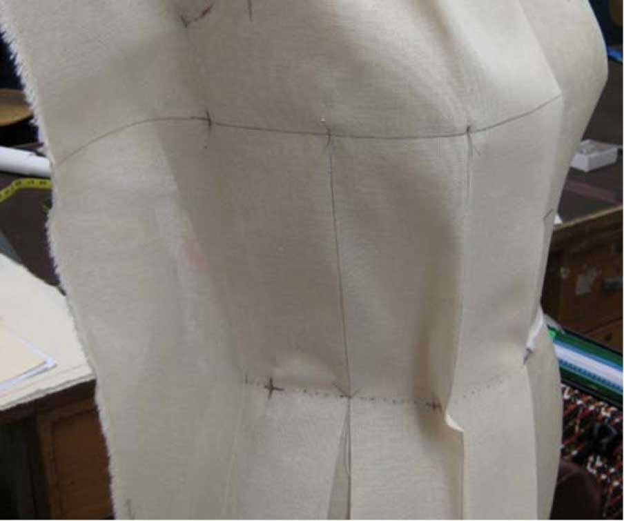 Garment-Draping--marking-muslin