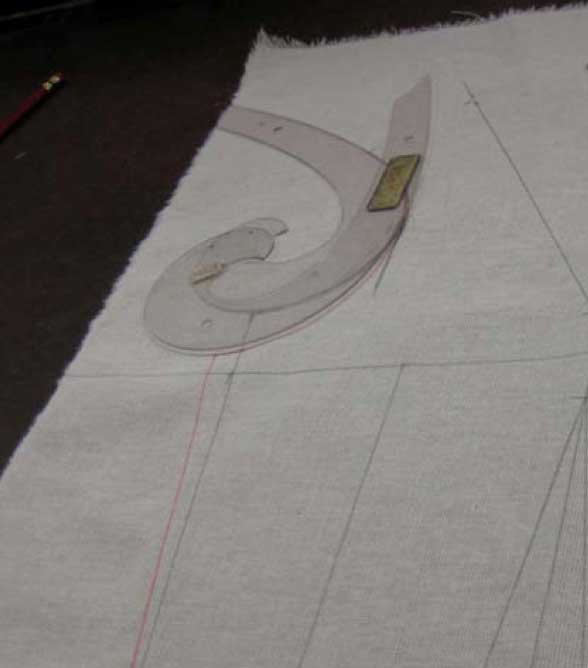 Garment-Draping-truing-muslin