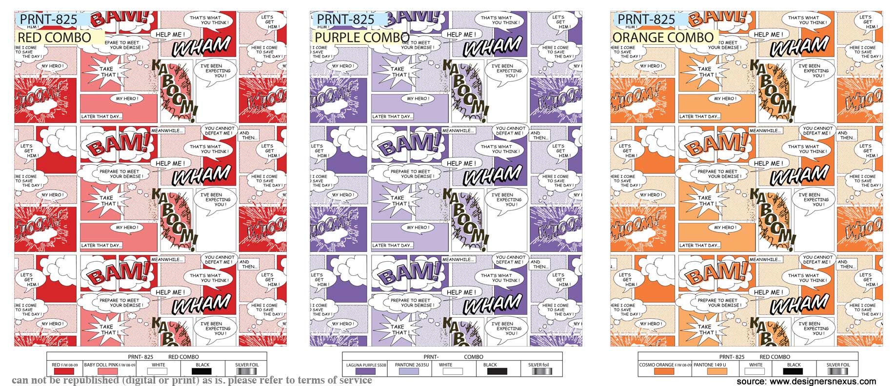 Fashion Design Textile Pitch Sheet