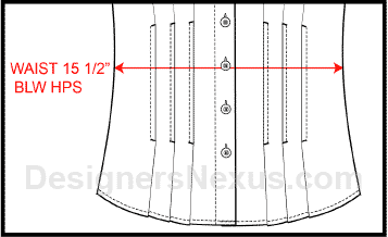 How is a garment made? — Points of Measure