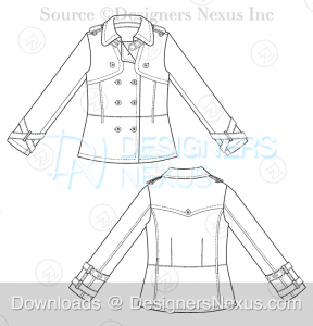 Technical Fashion Drawing: 250+ Free Vector Flat Fashion Sketches/Flats