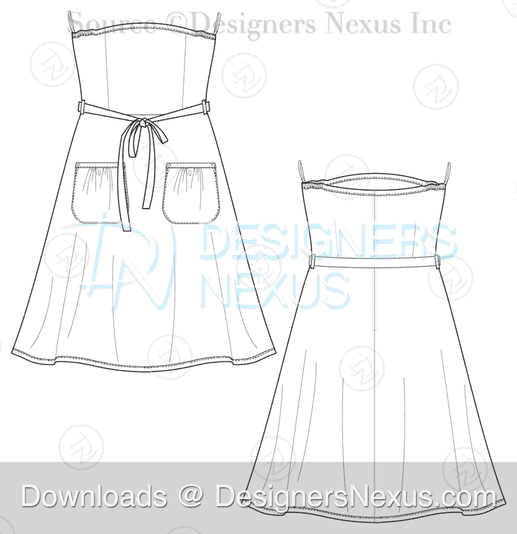 flat-fashion-sketch-dress-050-preview-image