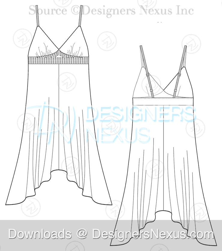 Sketch Of Fashion Women In Dresses Clip Art Libres De Droits Svg Vecteurs  Et Illustration Image 13168739