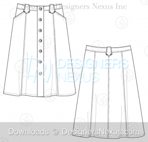flat-fashion-sketch-skirt-040-preview-image