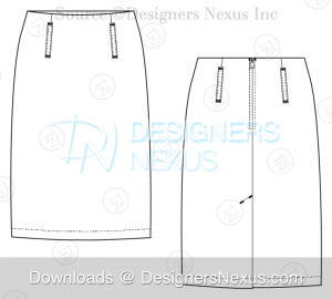 Technical Fashion Drawing: 250+ Free Vector Flat Fashion Sketches/Flats