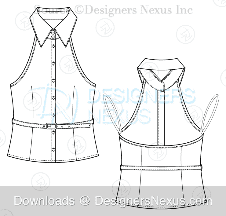 flat-fashion-sketch-top-066-preview-image