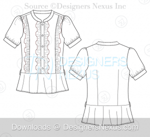 flat-fashion-sketch-top-071-preview-image